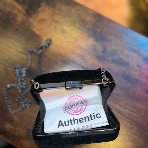 Authentic Giorgio Armani Velvet Clutch - Picture 7 of 9